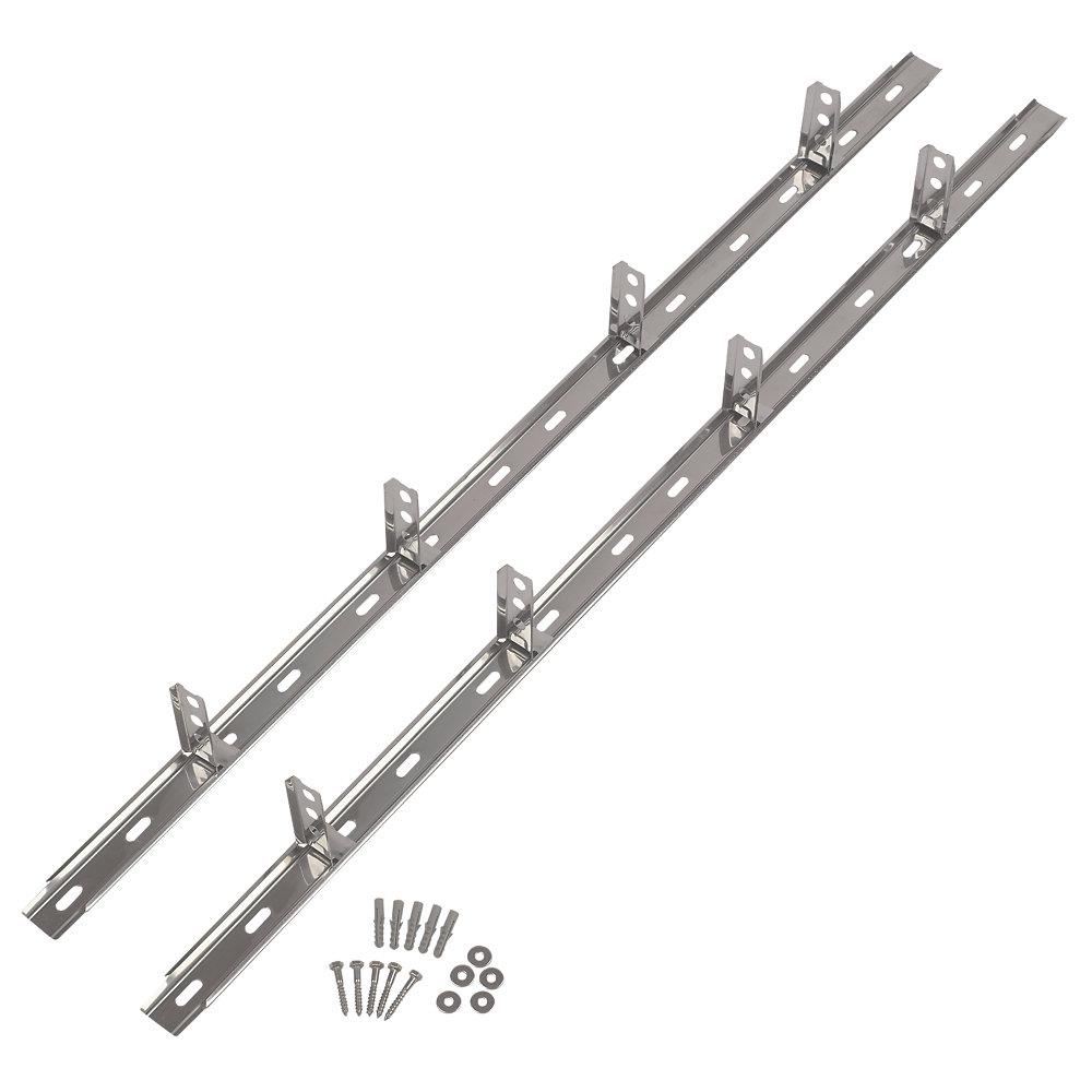 Stainless Steel Wall Starter Kit - 2x1.2m (2.4m Overall)