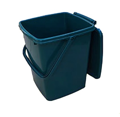 Green 10 Litre Kitchen Caddy