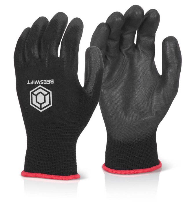 Economy PU Coated Glove - Black