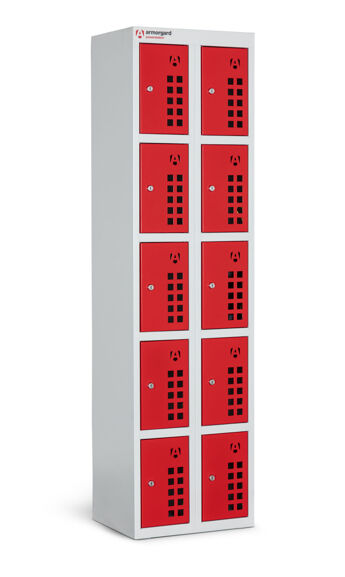 PWS12K PowerStation 12 Door Battery Charging Locker Bank