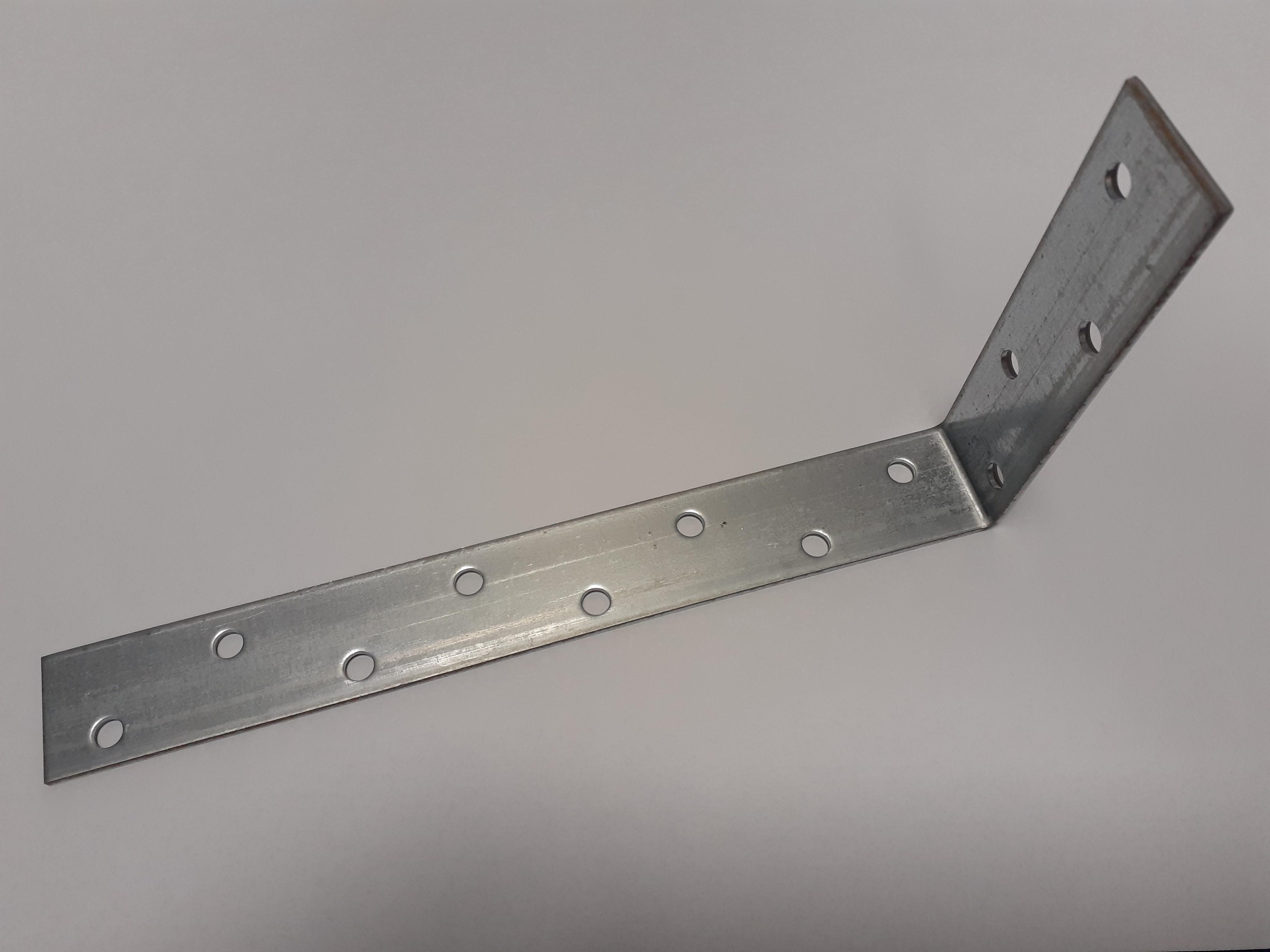 Window Board Tie 300x30x2.5mm Bent 90dg at 100mm Galv