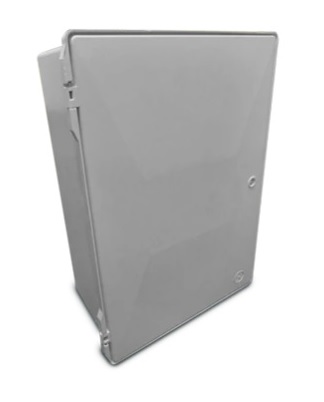 White Surface Mounted Meter Box - Electricity