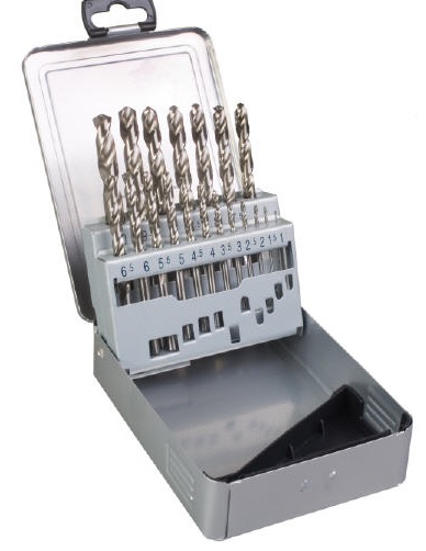 Metal Cased HSS Cobalt Drill Sets