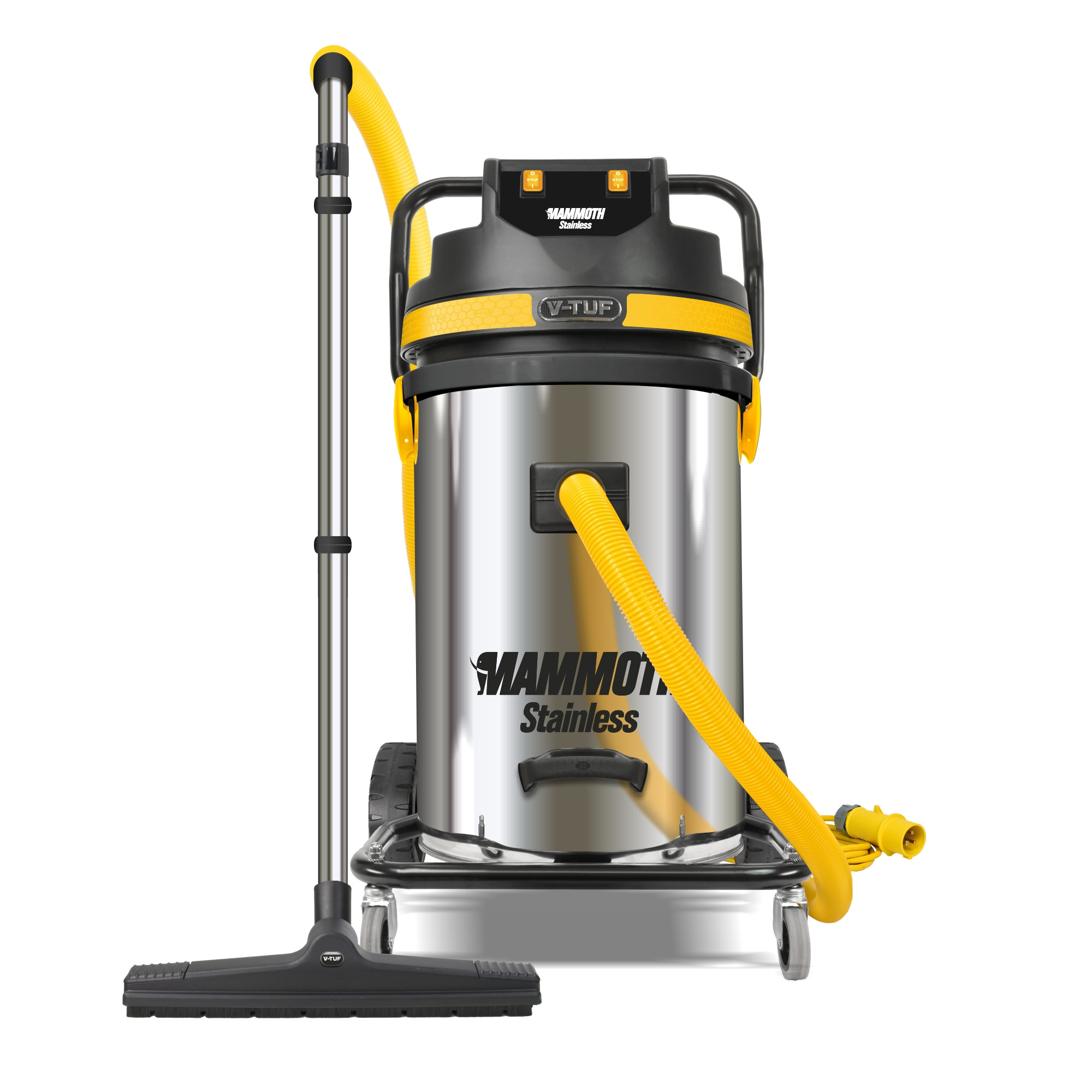 V-TUF MAMMOTH 80L Wet & Dry Vacuum Twin Motor