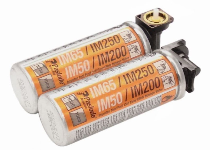 Paslode Impulse Mini Fuel Cell Yellow Pk2