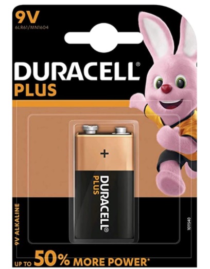 9V (pk 1) Alkaline Batteries 9v