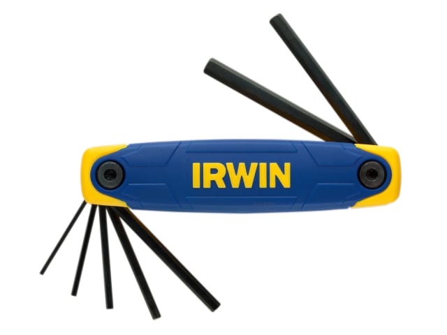 FOLDING HEX KEY SET 7PC 2.0 - 8.0MM IRWIN