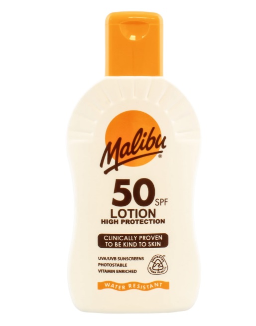 Malibu SPF50 Sun Protection Lotion 200ml