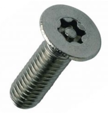 CSK Torx + Pin Security M/Screws