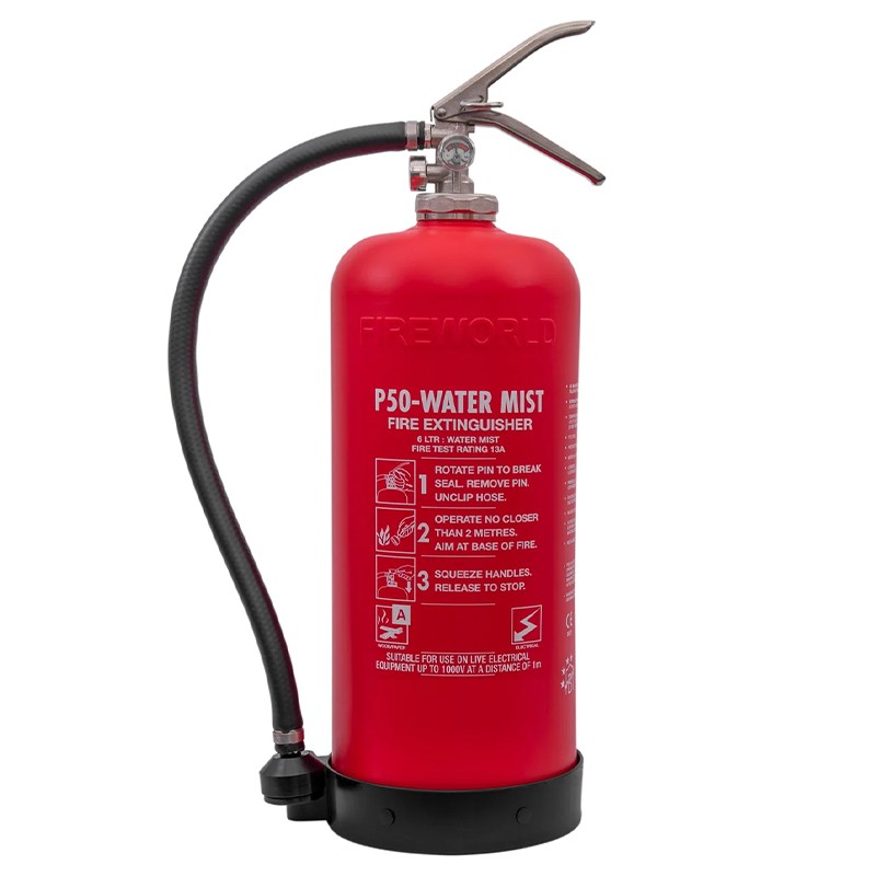Type P50 - Water Mist Fire Extinguisher 6 kg