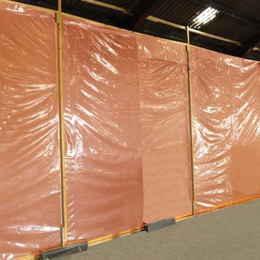 Flame Retardent Temporary Sheeting WHITE LPS 1207 4M X 50M 65 micron (260 gauge)
