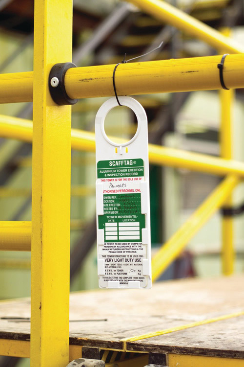 Scafftag Towertag Kit