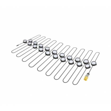 Festoon Kit with LED Heads 110V 50m 15x8W