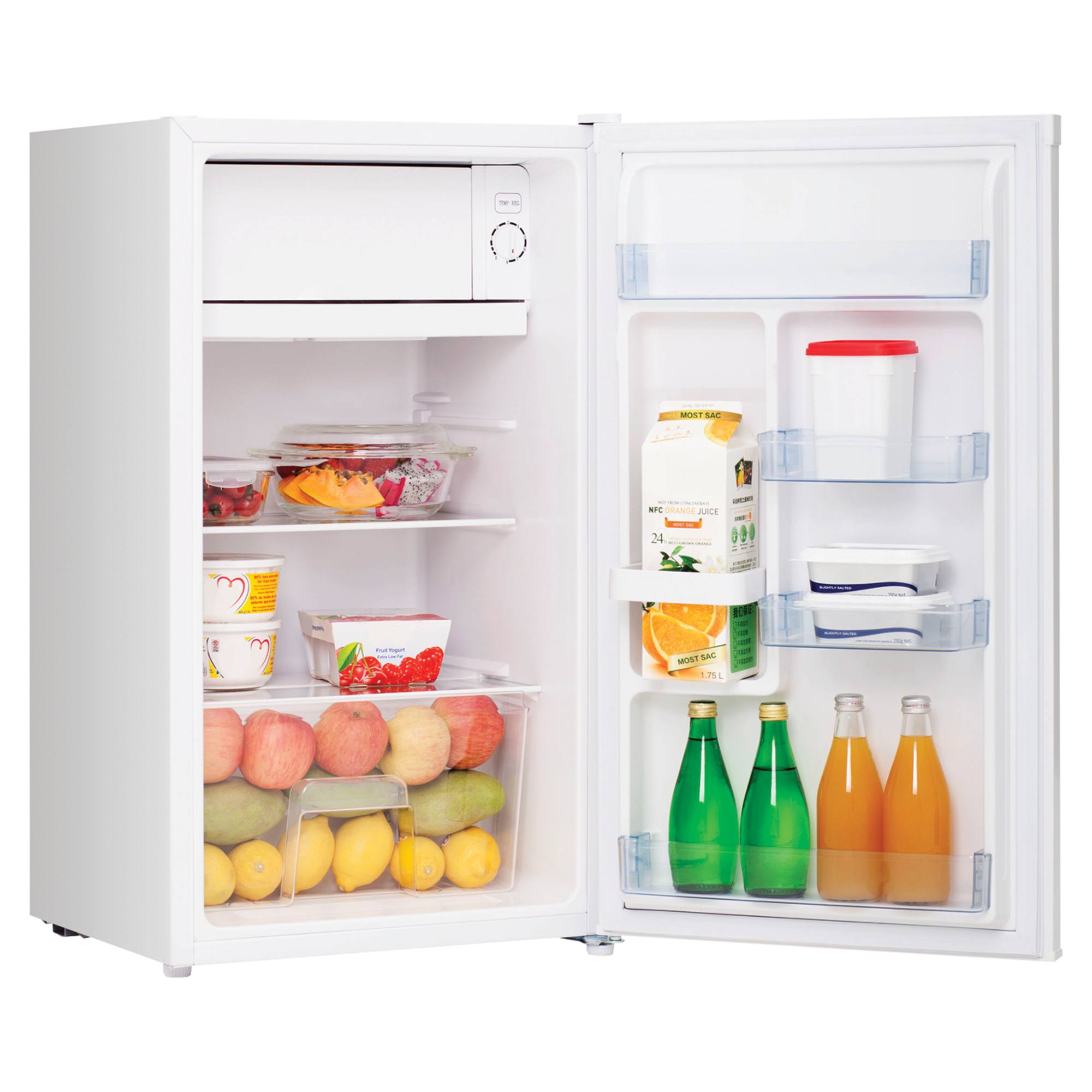 White Underdesk Icebox Fridge