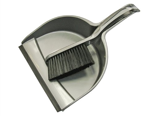 Plastic Dustpan & Brush Set