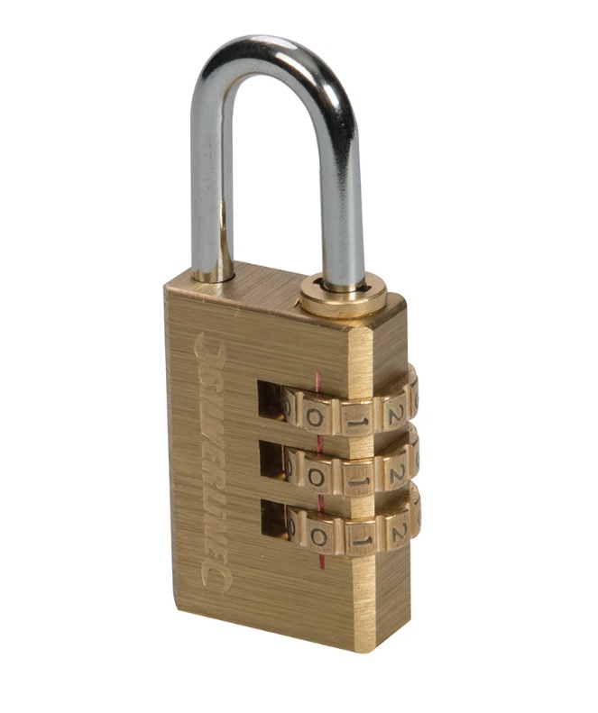 Brass Combination Padlock 40mm (4-Digit)