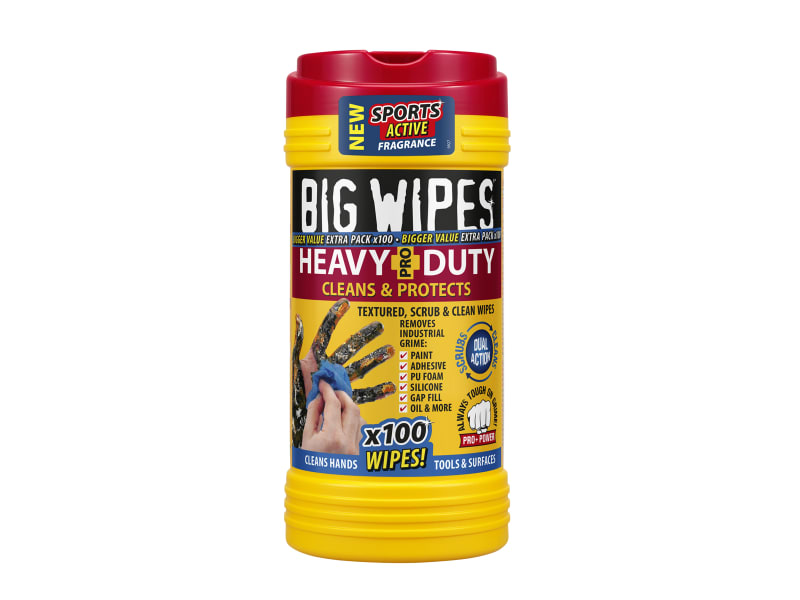 Big Wipes Heavy-Duty Pro+ (Tub 100)