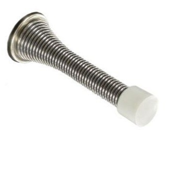 Spring Door Stop CP - 75mm