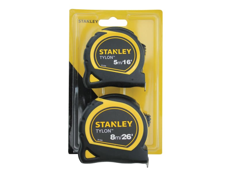 Stanley Tylon™ Pocket Tapes - Twin Pack 5m/16ft + 8m/26ft
