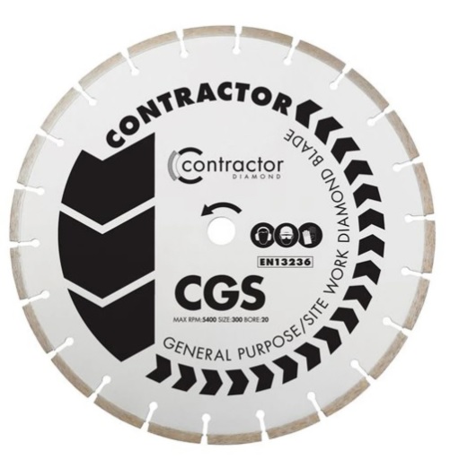 300mm Contractor's GP Diamond Blade