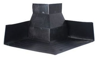 Corner Starter Cavity Tray 225mm LH/RH 15˚ - 60˚ Roof Pitch (for Brickwork)-10041