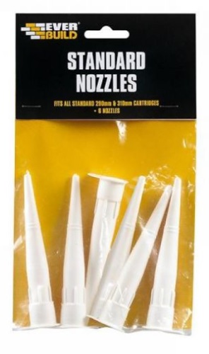 Standard Nozzle for Sealant Tube (Pk of 6)