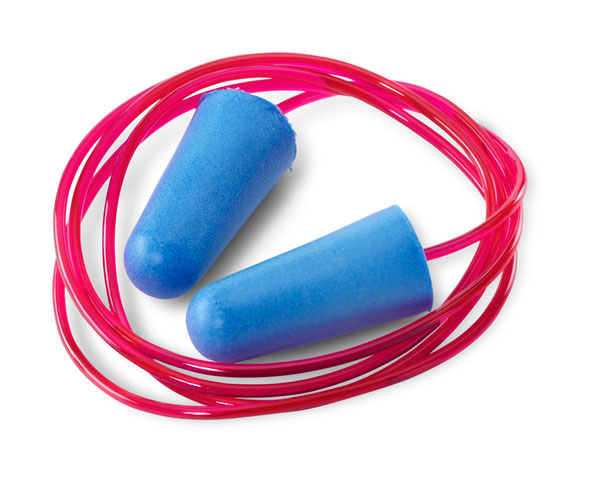 B-Brand Corded Foam Ear Plugs (200prs) EN352-2