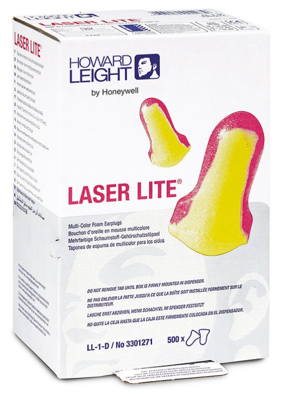 Laser Lite Ear Plugs Refill (500pce loose) LL-1-D