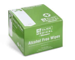 Alcohol Free Cleansing Wipes (Pk 100)