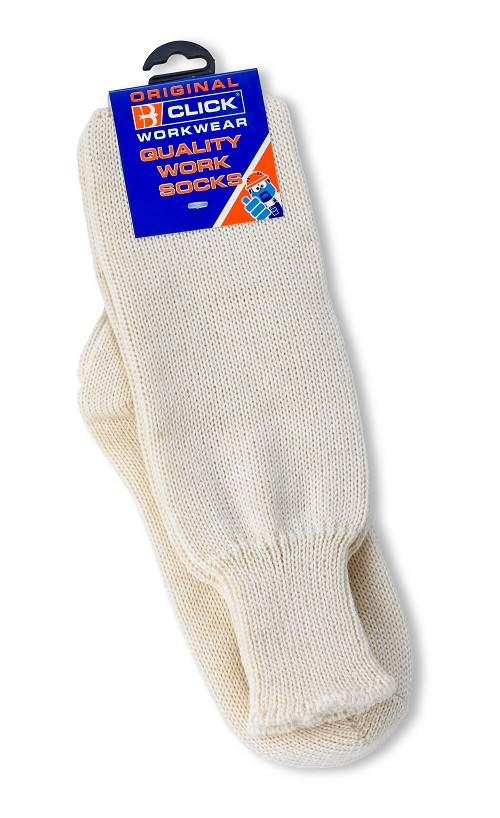 Seaboot Socks White 20"