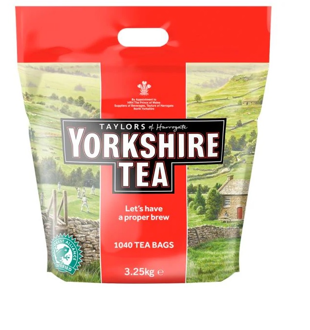 Yorkshire 2 Cup Tea Bags - 1040's