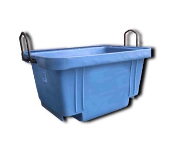Crane Liftable Fork Lift Truck Mortar Tubs