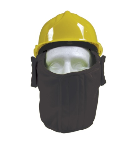 JSP Surefit™ Thermal Safety Helmet Liner c/w Removable Face Covering – M/L - Black