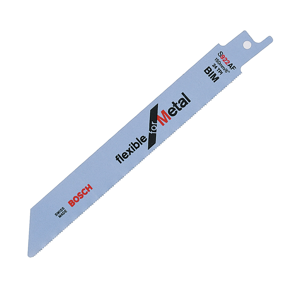 S922AF Reciprocating Saw Blades (PK5) Thin Sheet Metal Cut (0.7-3mm) 6"