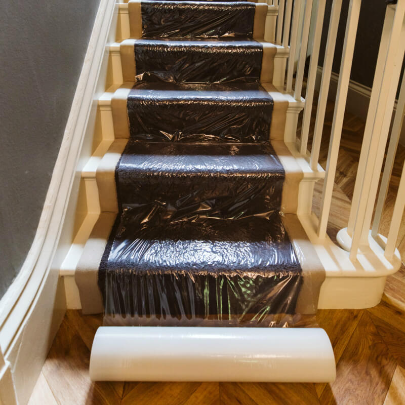 Contract Medium Carpet Film - Clear