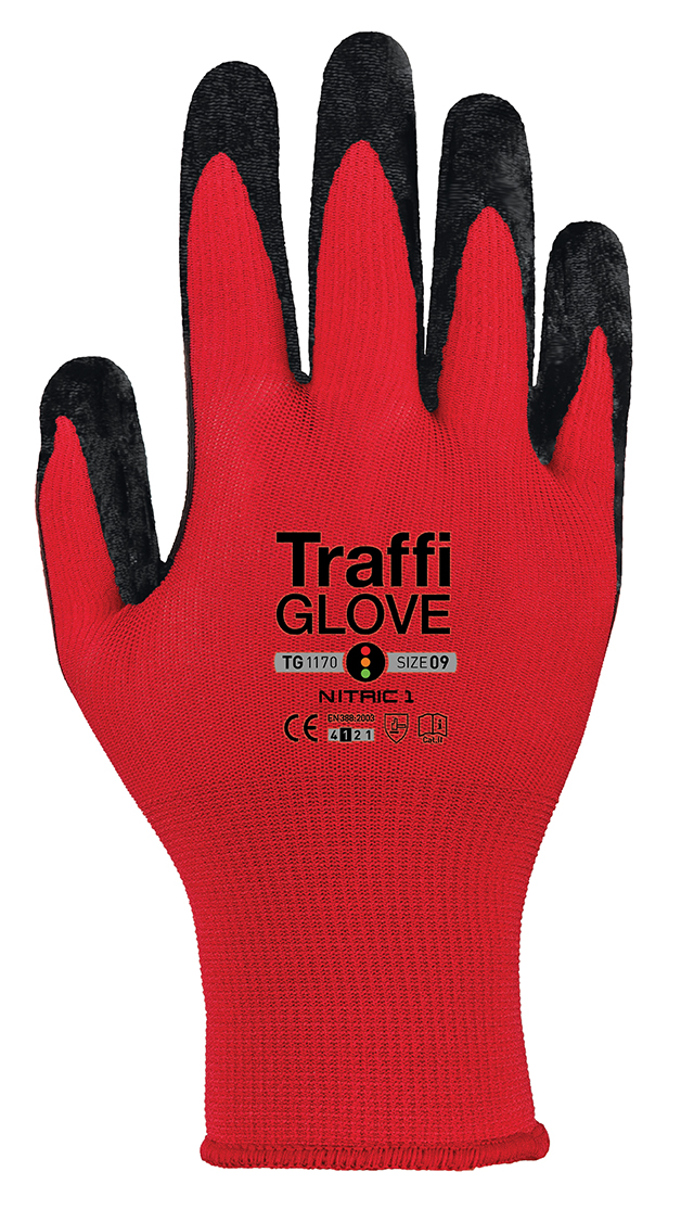 NITRIC TraffiGlove Red TG1170