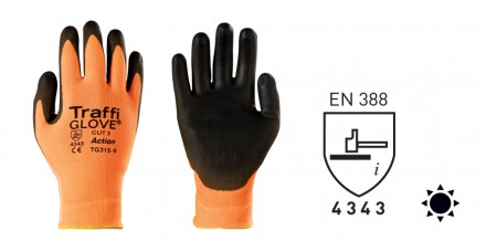 Classic 3 TraffiGlove Amber TG3010