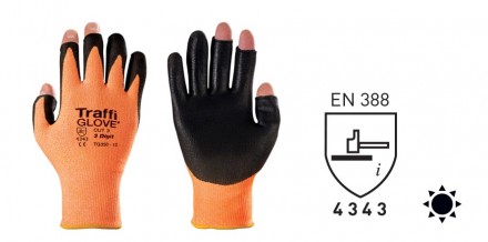 3 Digit TraffiGlove Amber