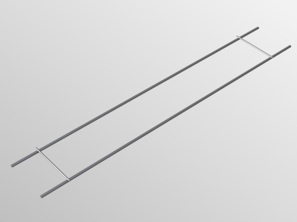 VW Ladder Reinforcement St/St 2.7mtr