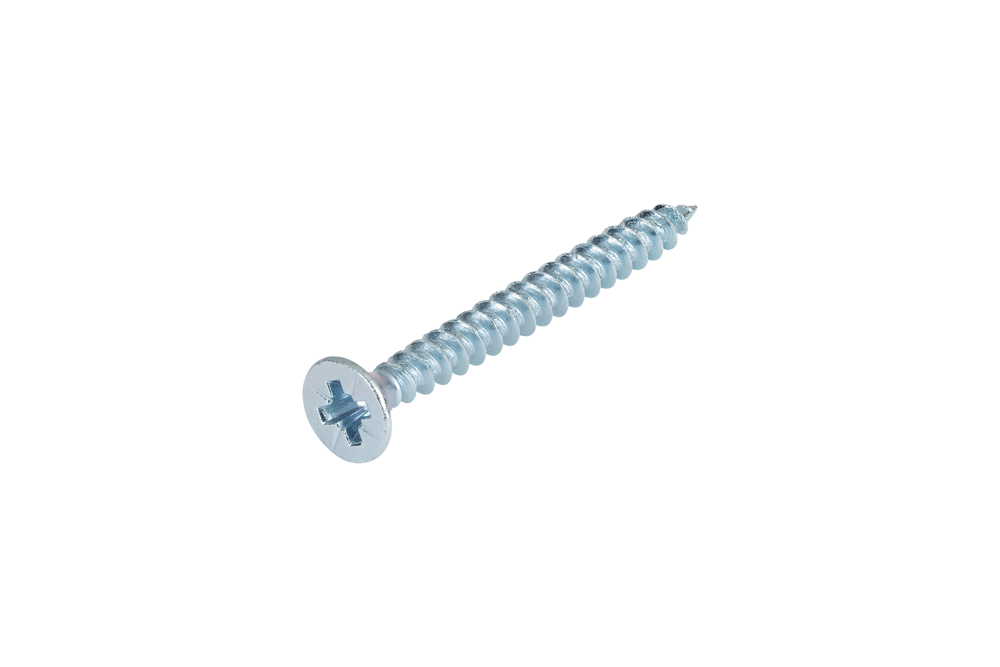 Csk Multi-Use Woodscrew Pozi Single Thread BZP
