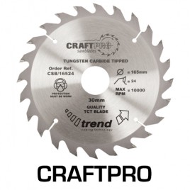 CRAFT SAW BLADE 170MM X 24T X 16MM SAWBLADE