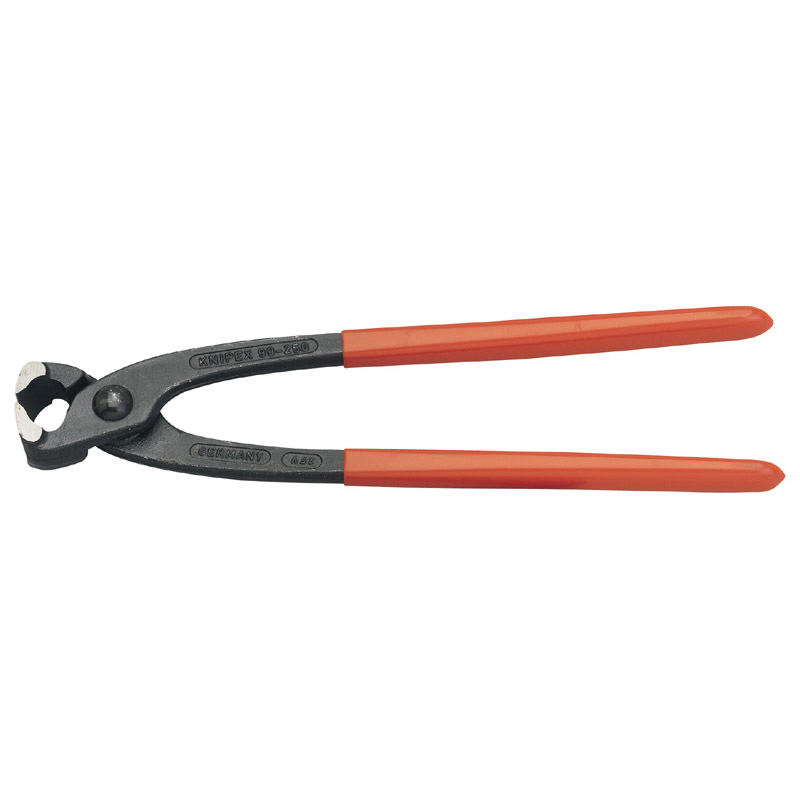 Concreter's Nipper Pliers PVC Grip 250mm KNIPEX