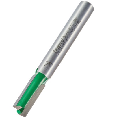 TWO FLUTE 6.3MM DIA X 16MM CUT CRAFT TC