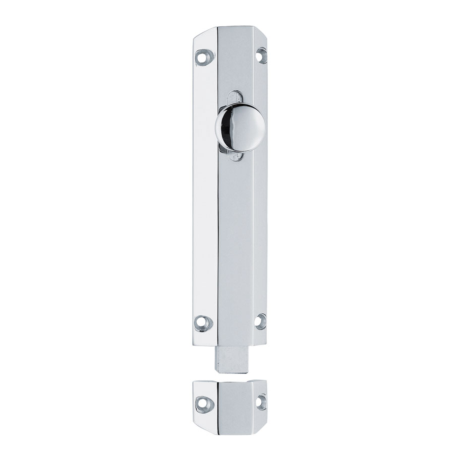 Surface Bolt 150mm - Brass Finish
