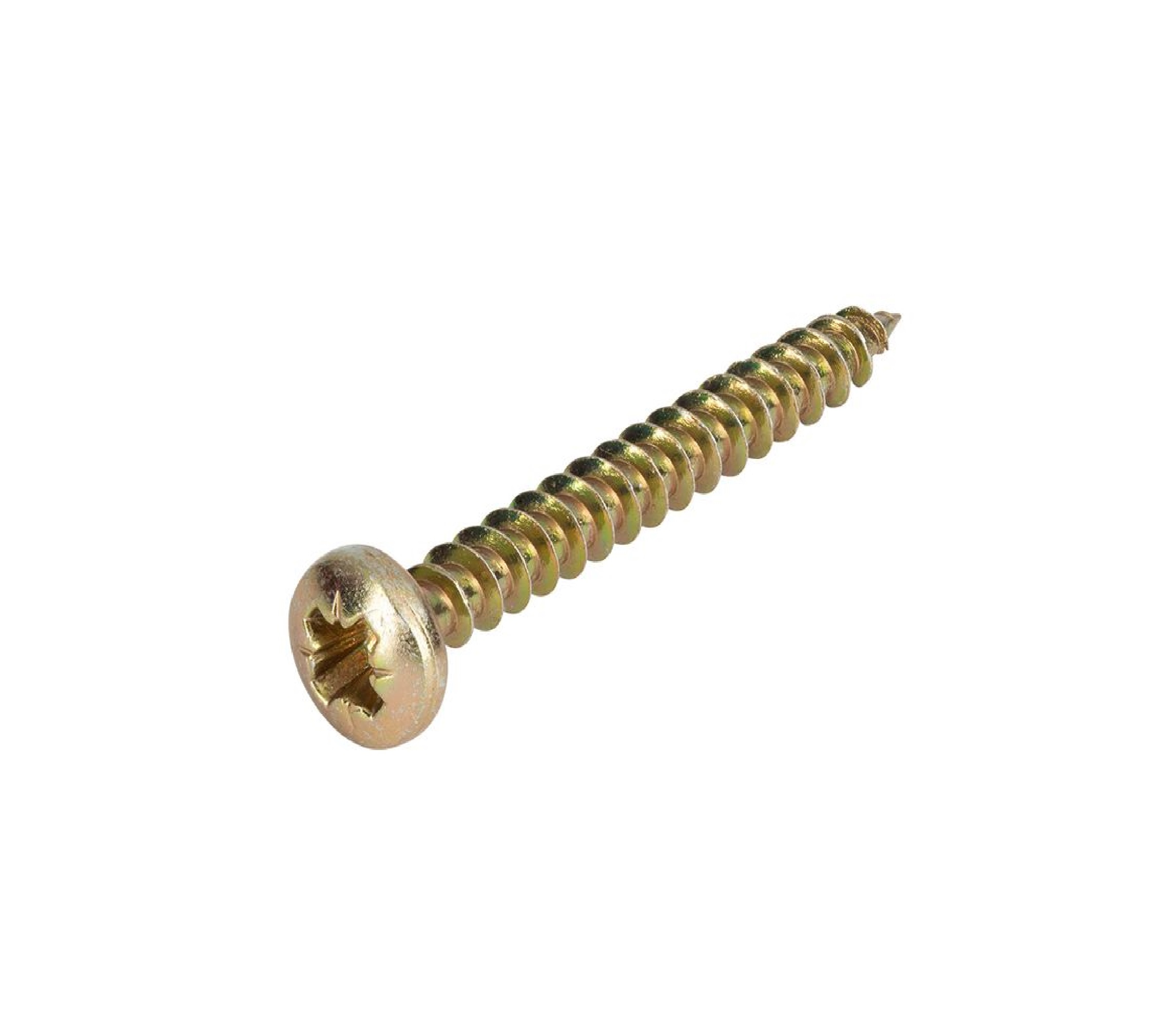 Yellow Pan Head WoodScrews CP