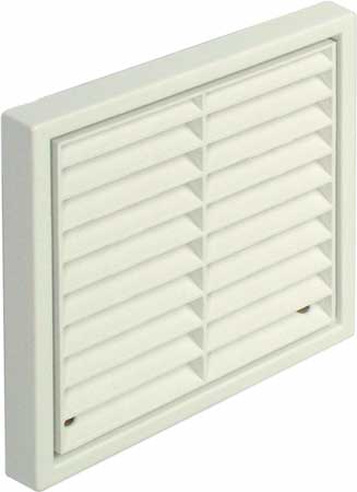 100mm Plastic Louvre Vent