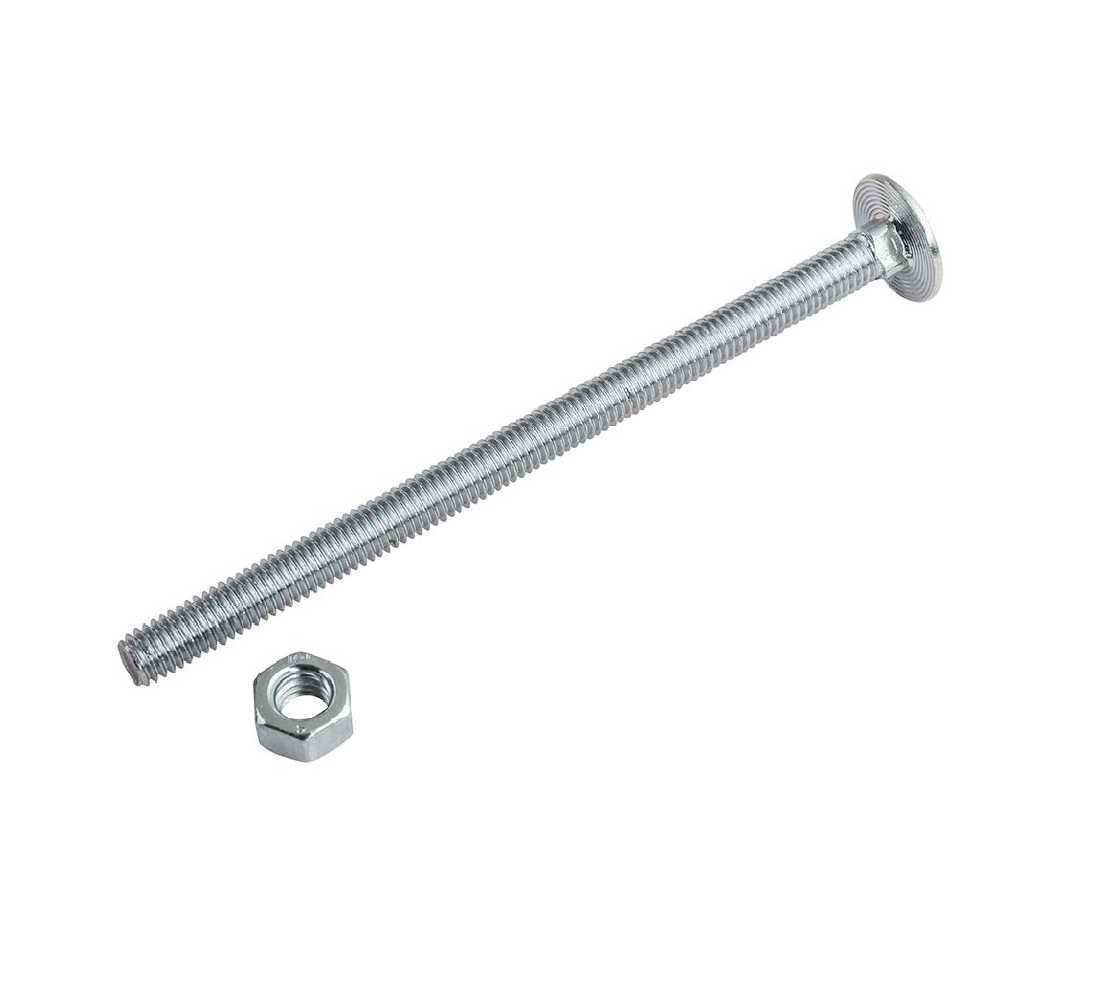 BZP Cup Square Hex Bolts & Nuts