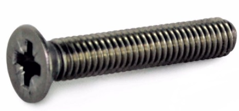 A2 Stainless Pozi CSK Machine Screw