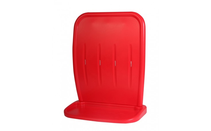 Vacuum Formed Double Extinguisher Stand - Red