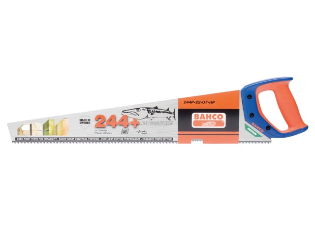 Bahco Barracuda 244+ Handsaw 22" 7TPI